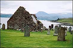 Photo: Oldest Christian Church and graveyard.