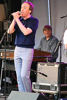 Photo: West End Festival Band Kelvingrove Park.