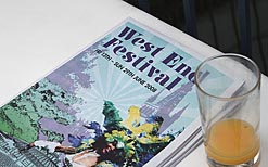 Glasgow West End Festival Launch 2008. Photo: Glasgow West End Festival Launch 2008.