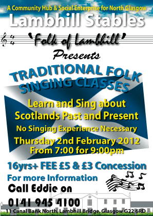 Photo: folk song class.