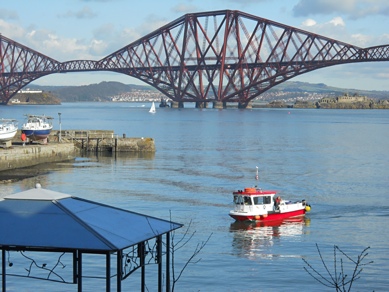 Photo: Fourth Rail Bridge from Sunday Morning Breakfast view.