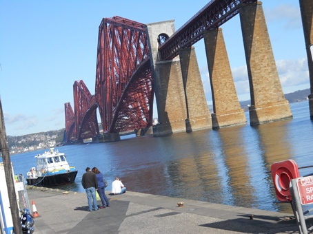 Photo: Fourth Rail Bridge from Sunday Morning Breakfast view.