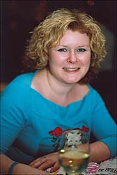 Photo: Gillian Devine at Glasgow West End Festival Launch 2006.