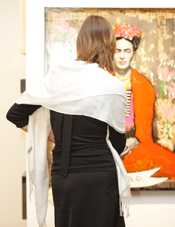 Photo: art fair.