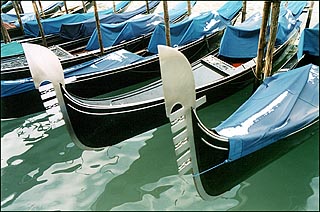 Photo: Gondola in Venice.