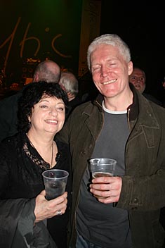 Photo: Pat and Graham at the Jamaican Burns night.