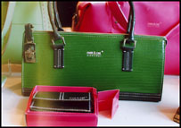 Photo: Green bag.