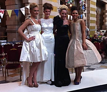 Photo: wedding dress group.