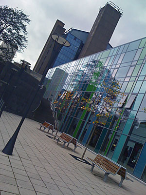Photo: Glasgow University new building.