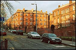 Photo: Winter sun Highburgh Road.