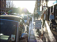 Photo: Byres Road winter sun.