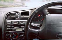 Photo: Inside my car.