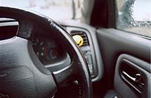 Photo: Inside my car.