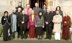 Photo: interfaith group.