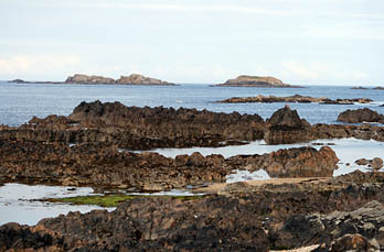 Photo: Irish coast line.