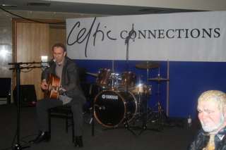 Photo: jim byrne celtic connections open stage.