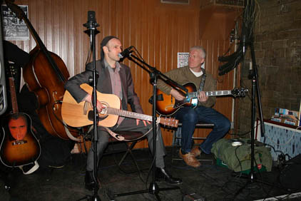 Photo: Jim and Graham playing at Brel.