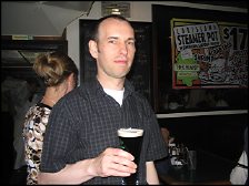 Photo: Jim with Pint.