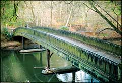 Photo: The bridge over the river Kelvin.
