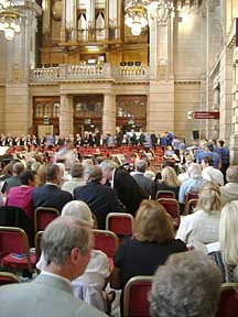 Photo: Kelvingrove Art Gallery opening concert.