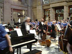 Photo: Kelvingrove Art Gallery opening concert.