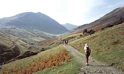 Photo: Path to Hellvellyn.