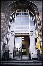 Photo: Library door.