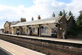 Linlithgow train station. Photo: Linlithgow train station.