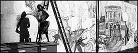 Photo: Aerosol art.