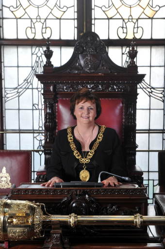 lord provost sadie docherty. Photo: glasgow lord provost.