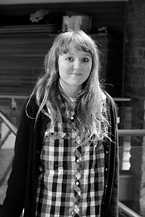 Photo: Marianne Wilson exhibits at Gray's School of Art Aberdeen.