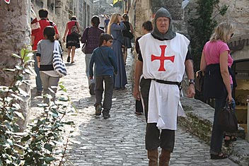 Photo: Medival village, France.