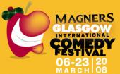Photo: comedy festival logo.