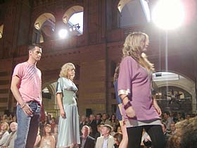 Photo: Fashion show Kelvingrove Art Gallery.