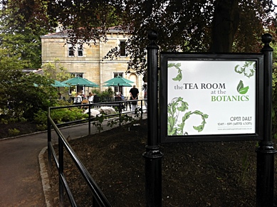 Photo: Tea Room in the Botanic Gardens.