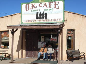 Photo: ok cafe tombstone.