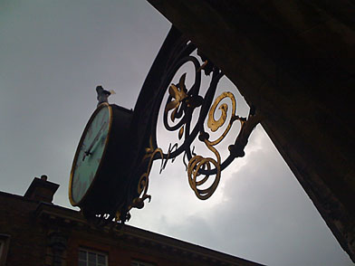 Clock in York. Photo: Old Clock in York.