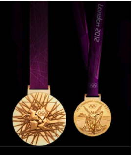 Photo: olympic medals 2012.