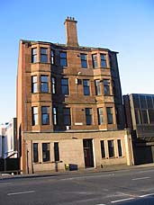 Photo: Tenement on Dumbarton Road.