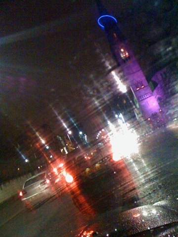 Oran Mor evening rain. Photo: Oran Mor evening rain.