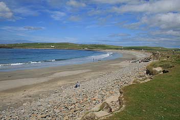 Beach on Orkney. Photo: Beach on Orkney.