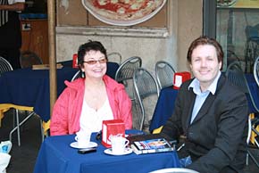 Photo: Pat in Rome.