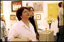 Photo: Pat at Art Fair.