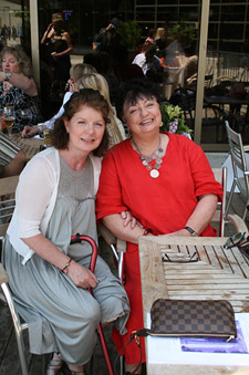 Photo: Pat and sister Catherine.