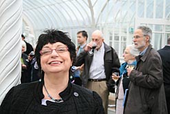 Pat at West End Festival launch 2008. Photo: Pat at West End Festival launch 2008.