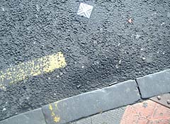 Pavement art. Photo: Pavement art.