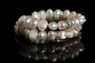 Photo: pearl bangle.
