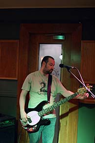 Peter at Ettrick Gig. Photo: Peter at Ettrick Gig.