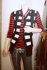 Photo: Outfit with skull belt.