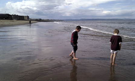 Photo: portobello beach.